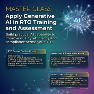 Implement AI Workflows That Improve RTO Performance and Stand Up to Audit Master Class Online (17, 18, 19 & 22 June)